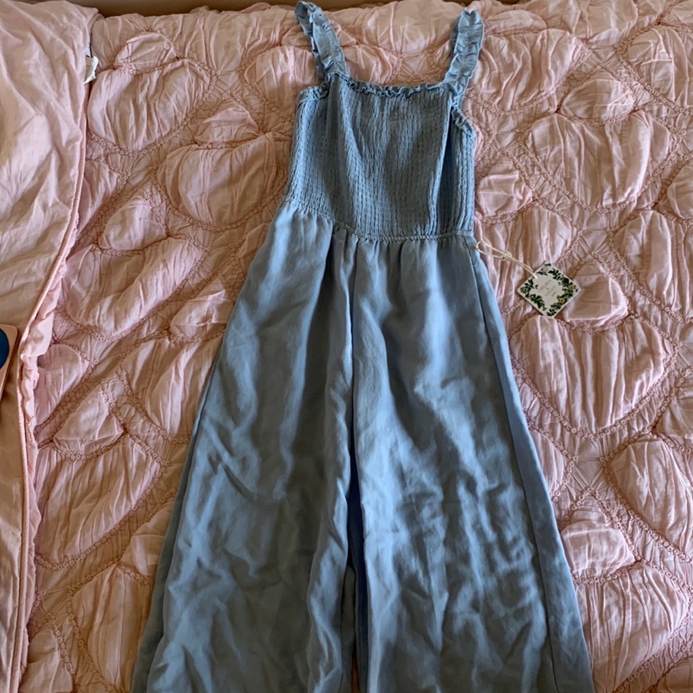 BLUE JUMPSUIT
